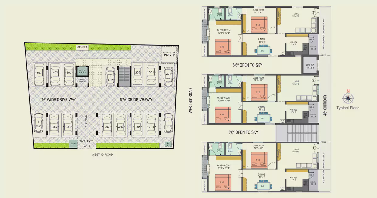 MVV Crystal Homes floor plan